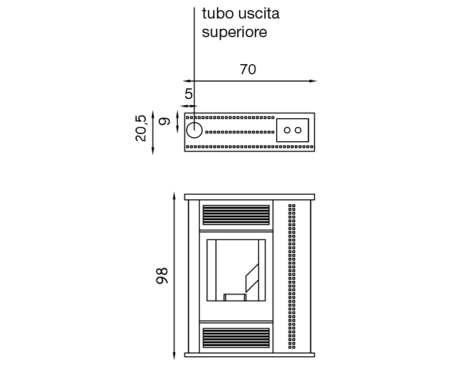 scheda tecnica palladio tablet 110